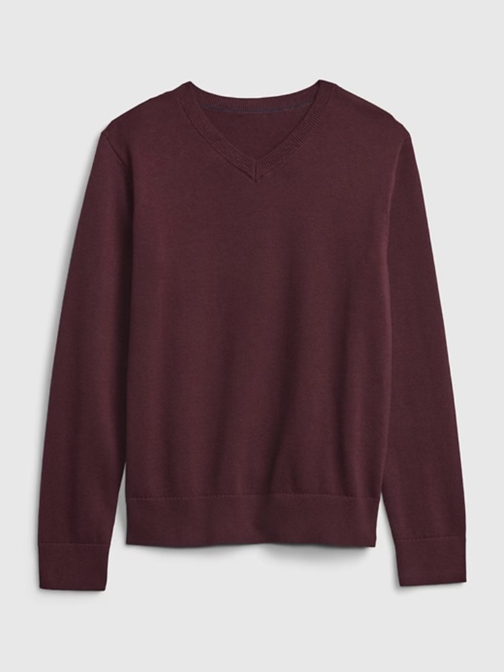 GAP 100% Organic Cotton Uniform V-Neck Sweater